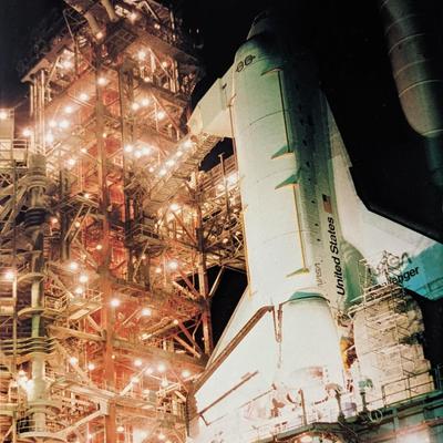 Flown in space NASA STS-8 Flight Commemorative Cover with Folder