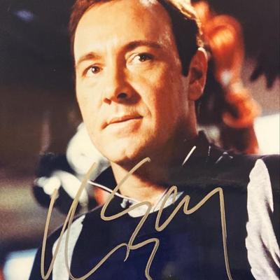 The Negotiator Kevin Spacey signed movie photo