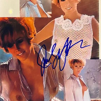 Jill St. John signed photo collage