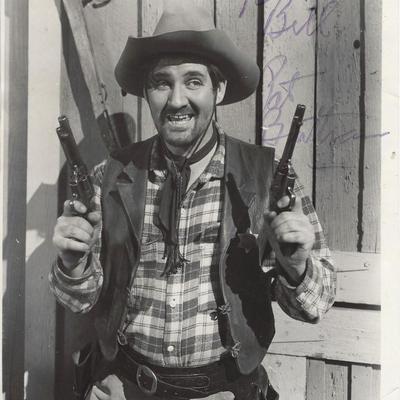 Pat Buttram signed photo