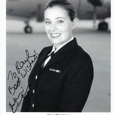 JAG Nanci Chambers signed photo