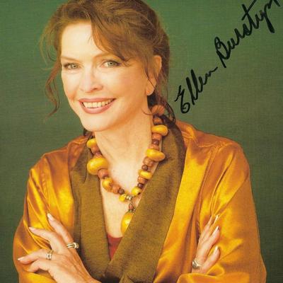 Ellen Burstyn signed photo