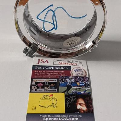 Black Crowes Steve Gorman Hand Signed Mini Drum. JSA Authenticated