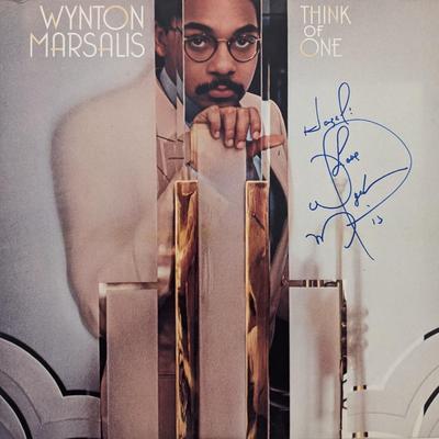 Wynton Marsalis Signed Think Of One Album