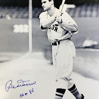 Bobby Doerr signed photo