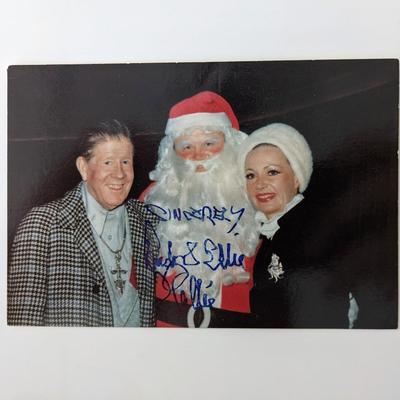 Rudy and Ellie Vallée signed photo