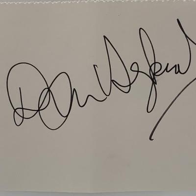Dan Aykroyd original Blues Brothers signature cut