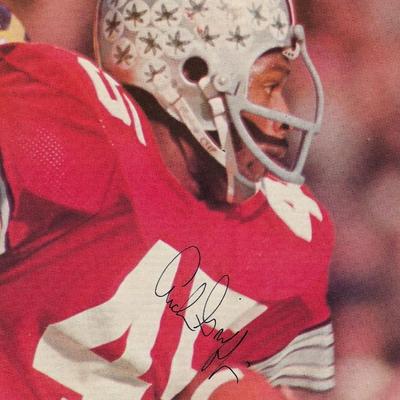 Archie Griffin signed magazine photo