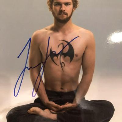 Finn Jones signed photo