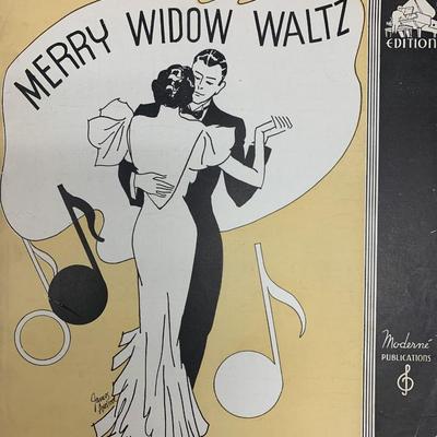 Merry Window Waltz unsigned sheet music