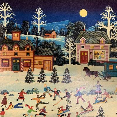 Wooster Scott signed serigraph.