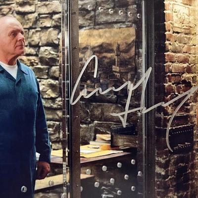 Silence of the Lambs Anthony Hopkins signed photo