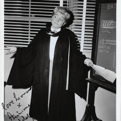 Hermione Baddeley Signed Photo