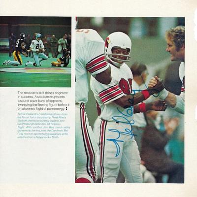 Mel Gray signed magazine photo