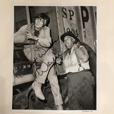 Wayne Newton signed photo