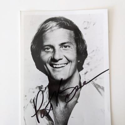 Pat Boone signed photo