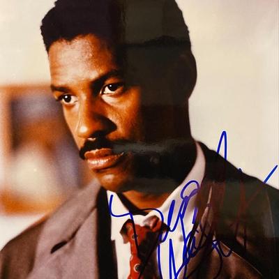 Philadelphia Denzel Washington signed movie photo
. GFA Authenticated