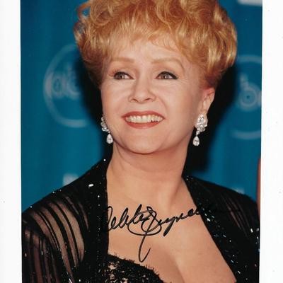 Debbie Reynolds signed photo- JSA authentication