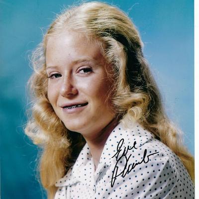 The Brady Bunch Eve Plumb signed photo