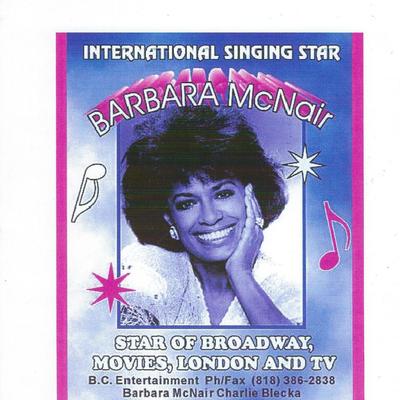 Barbara McNair signed photo JSA authenticated