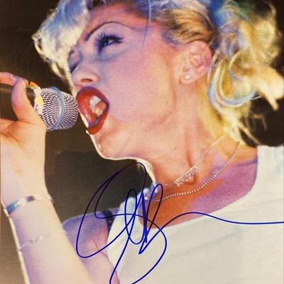 Gwen Stefani signed photo