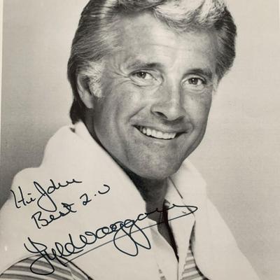 Lyle Waggoner signed photo
