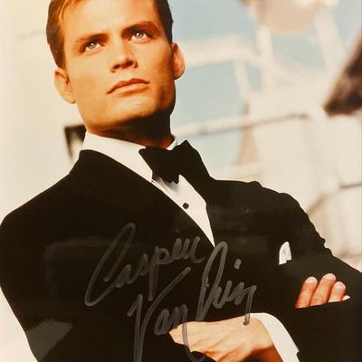 Casper Van Dien signed photo