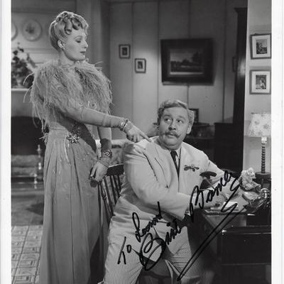 Binnie Barnes Signed Photo
