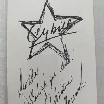 Christine Baranski signed photo 