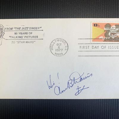 Ann Davis signed first day cover