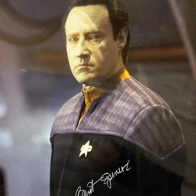 Star Trek: The Next Generation Brent Spiner signed photo