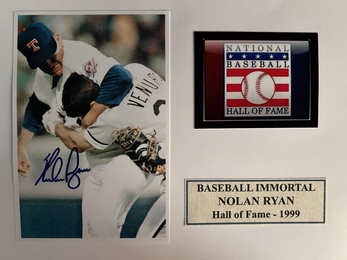 Nolan Ryan signed photo | EstateSales.org