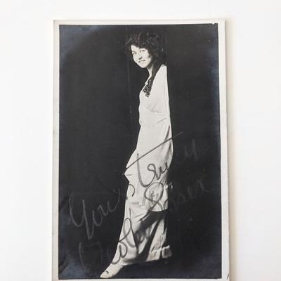 Violet Essex signed photo