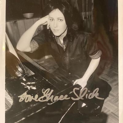 Grace Slick signed photo