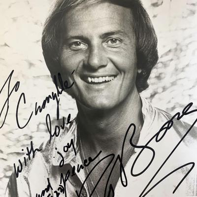 Pat Boone signed photo