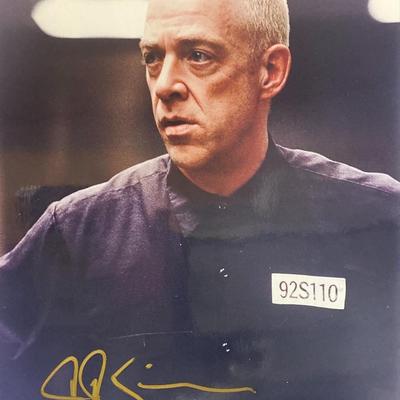 J K Simmons signed photo