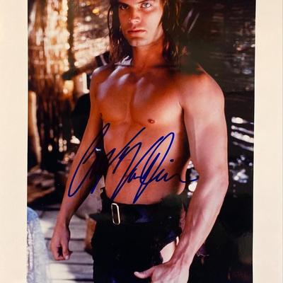 Tarzan and the Lost City Casper Van Dien signed movie photo