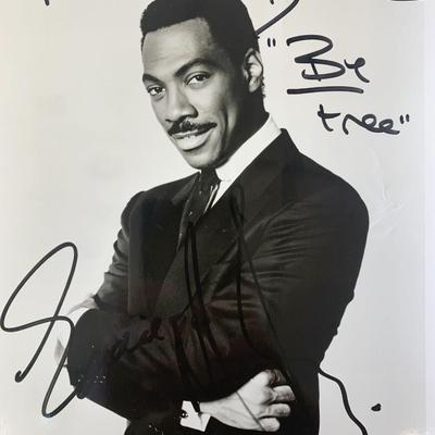 Eddie Murphy signed photo