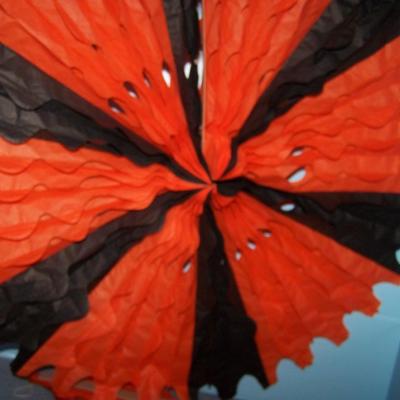 LOT 47 GREAT HALLOWEEN HONEYCOMB PAPER DECOR 3