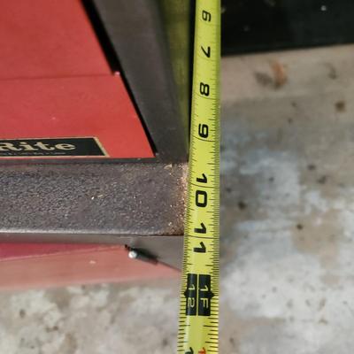 Test Rite Tool Cabinet Chest on Wheels Including Contents