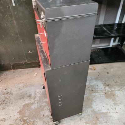 Test Rite Tool Cabinet Chest on Wheels Including Contents