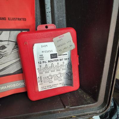 Craftsman 1 HP Power Router with Bits & Case