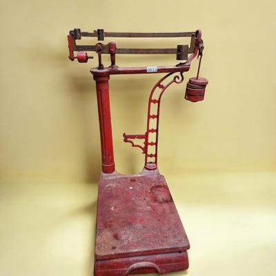 American Cutlery Co. Platform 305A Commercial Beehive Scale 350lb Cap.