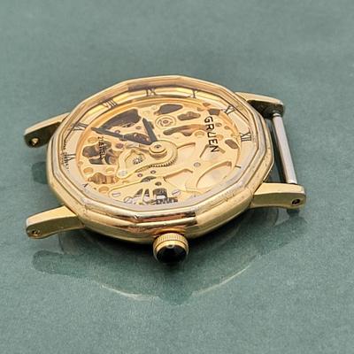 Gruen 21-Jewels Japan GR334 Watch Face