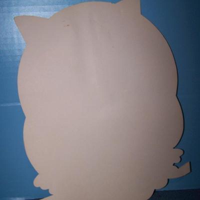 LOT 48 GREAT HALLOWEEN OWLS PAPER/CARDBOARD DECOR
