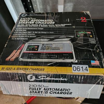 Schumacher 2/10/50 Amp Starter Charger