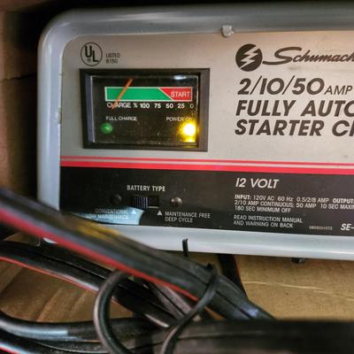 Schumacher 2/10/50 Amp Starter Charger