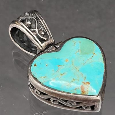 Sterling Silver & Stone Hearts Jewelry