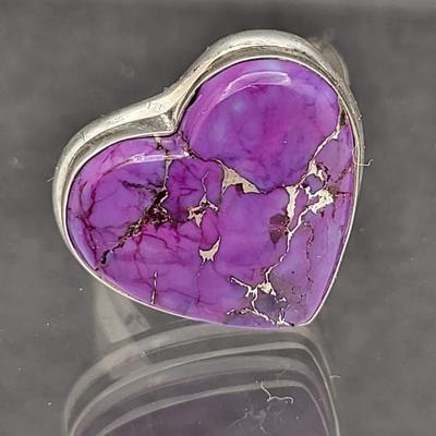 Sterling Silver & Stone Hearts Jewelry