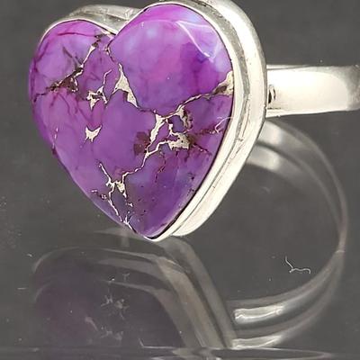 Sterling Silver & Stone Hearts Jewelry